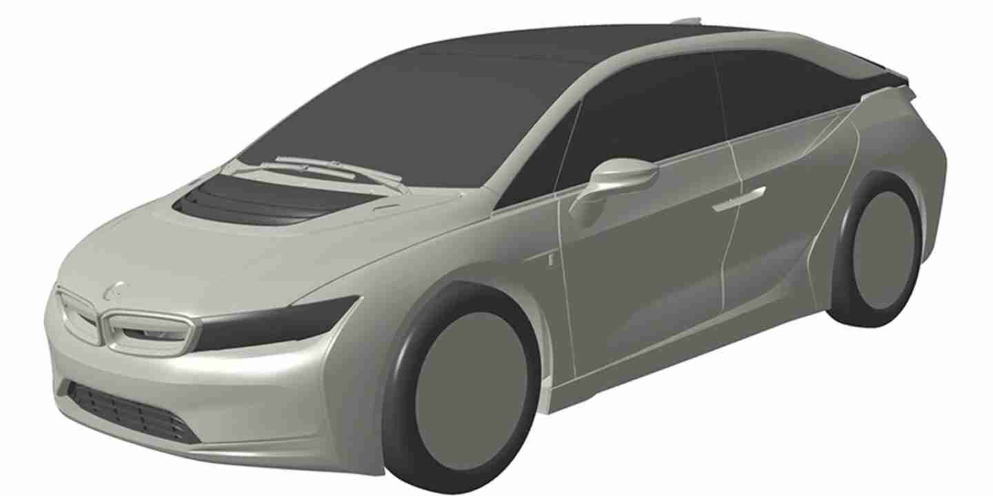 Render frontal del BMW i5