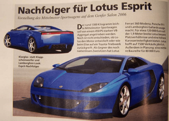 16 años sin el Lotus Esprit, homenaje al hilo activo más longevo 2