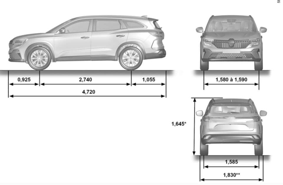 Filtrado el nuevo Renault Espace gracias a un manual de instrucciones 1