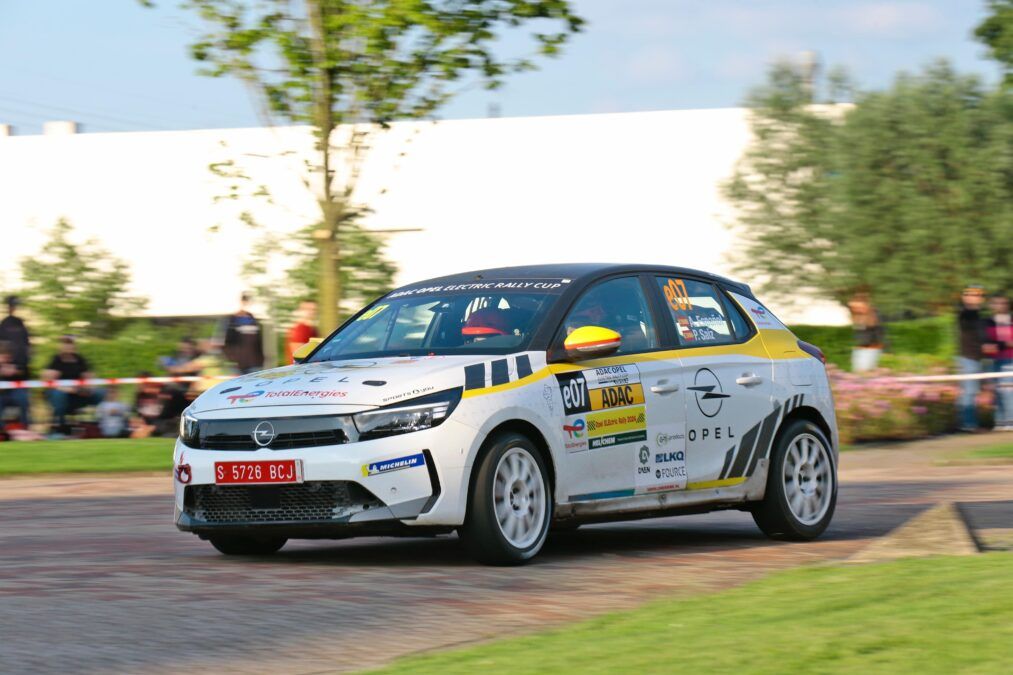 Primer podio para Sito Español con Opel España en la ADAC Opel Electric Rally Cup 3