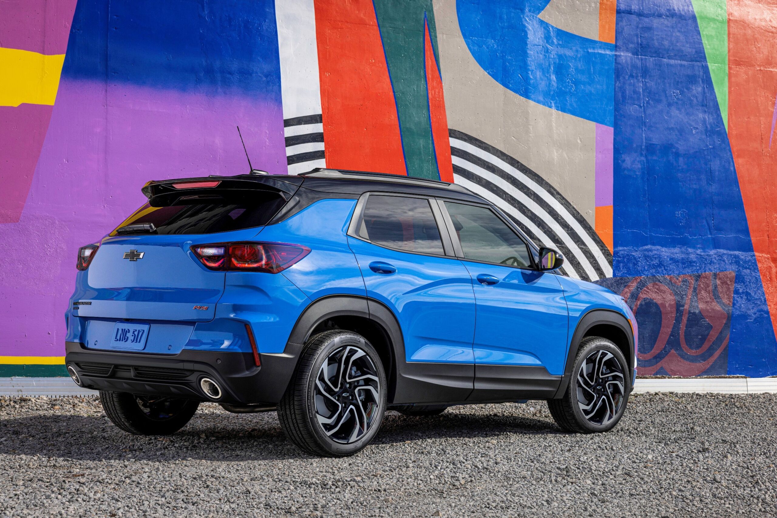 Chevrolet trailblazer mk3 restyling (2023)