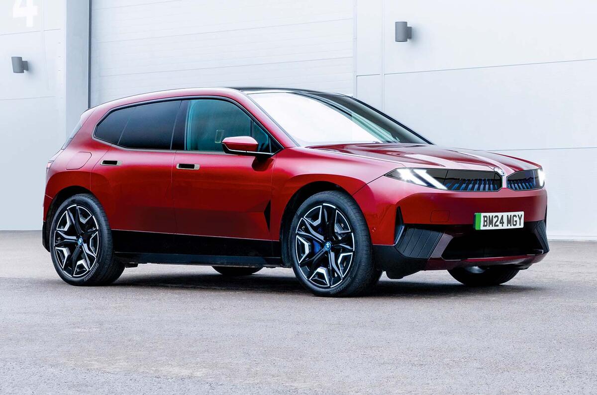 Bmw neue klasse ix3 delantero tres cuartos