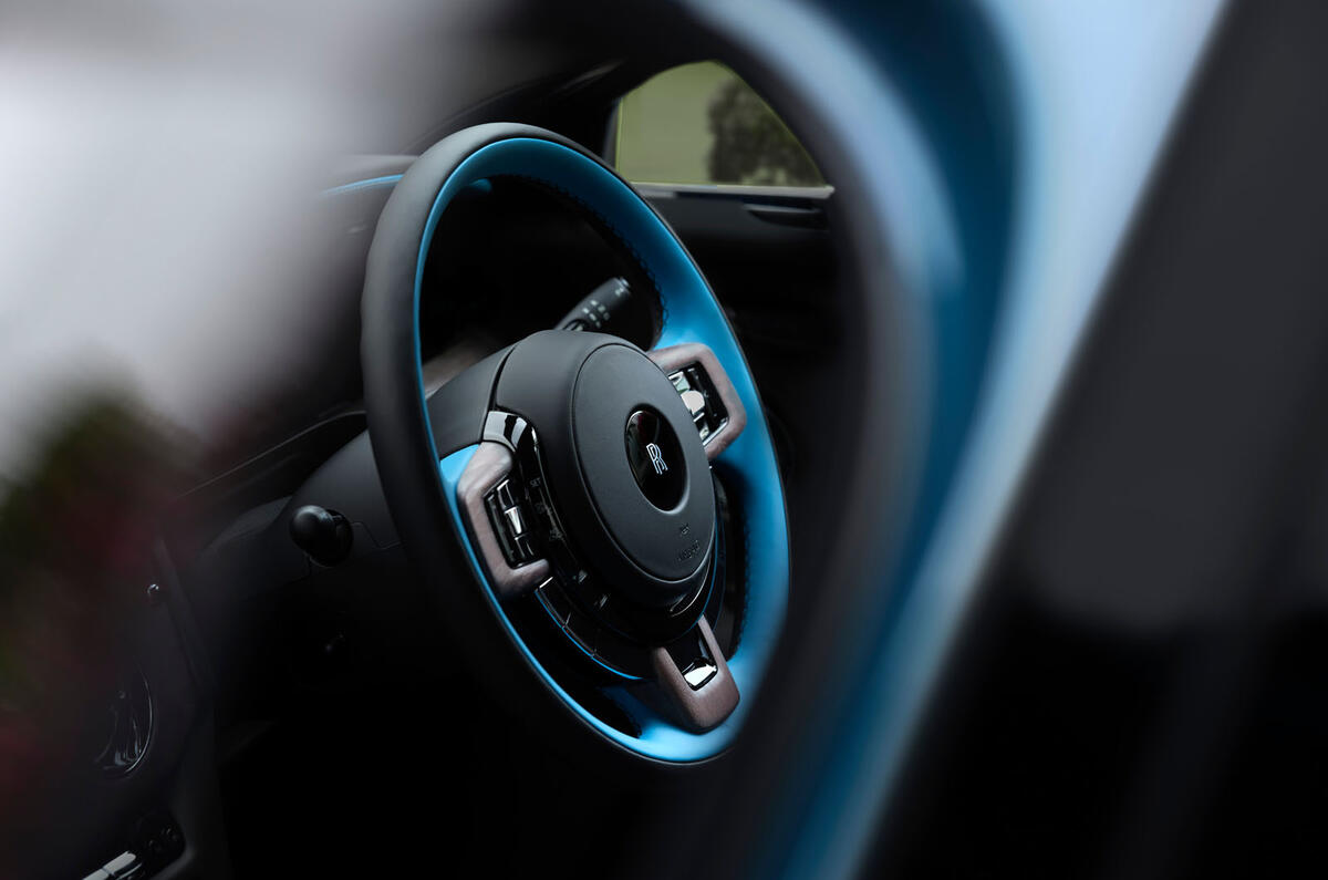 Rolls royce ghost series ii steering wheel