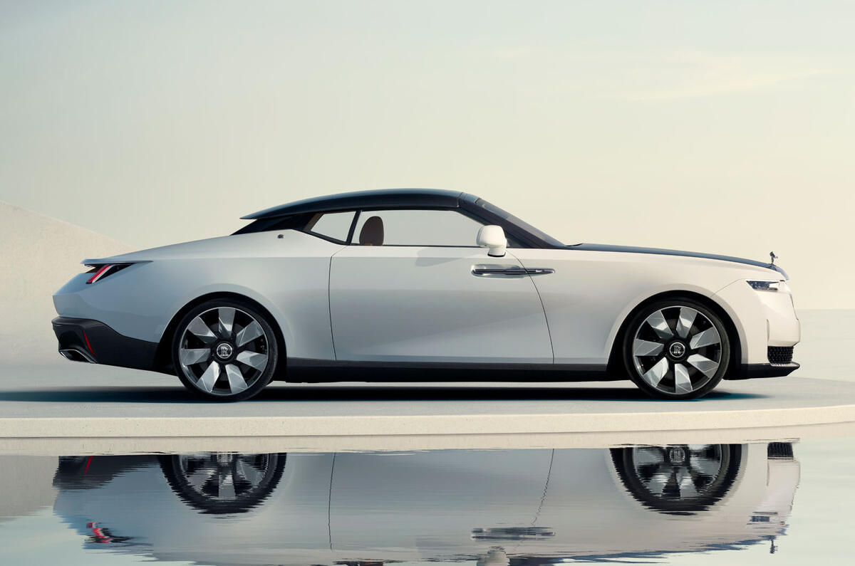 Rolls royce droptail arcadia side