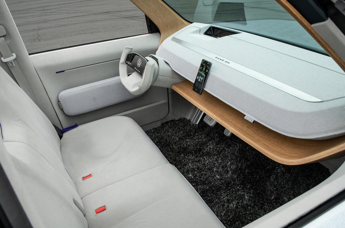 92 cabina de conducción del concepto volkswagen id life