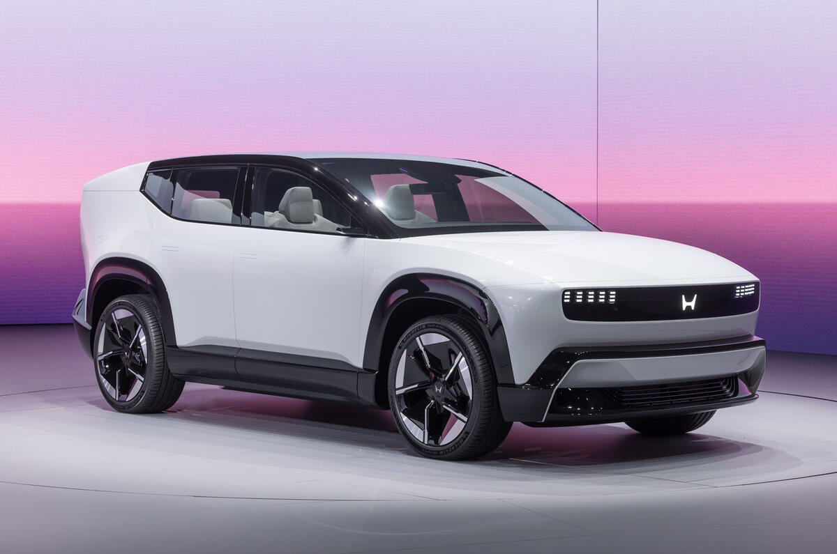 Honda 0 series suv front quarter