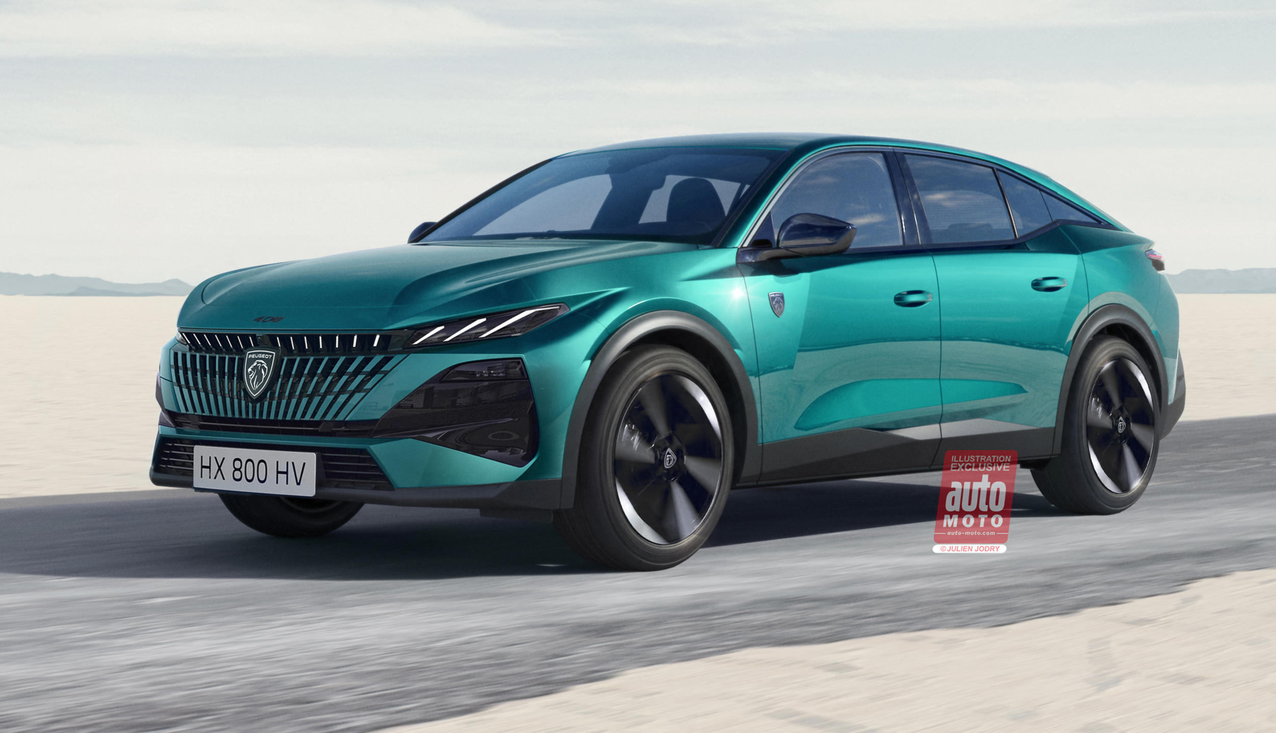 Peugeot 408 [p54] restyling (2026)