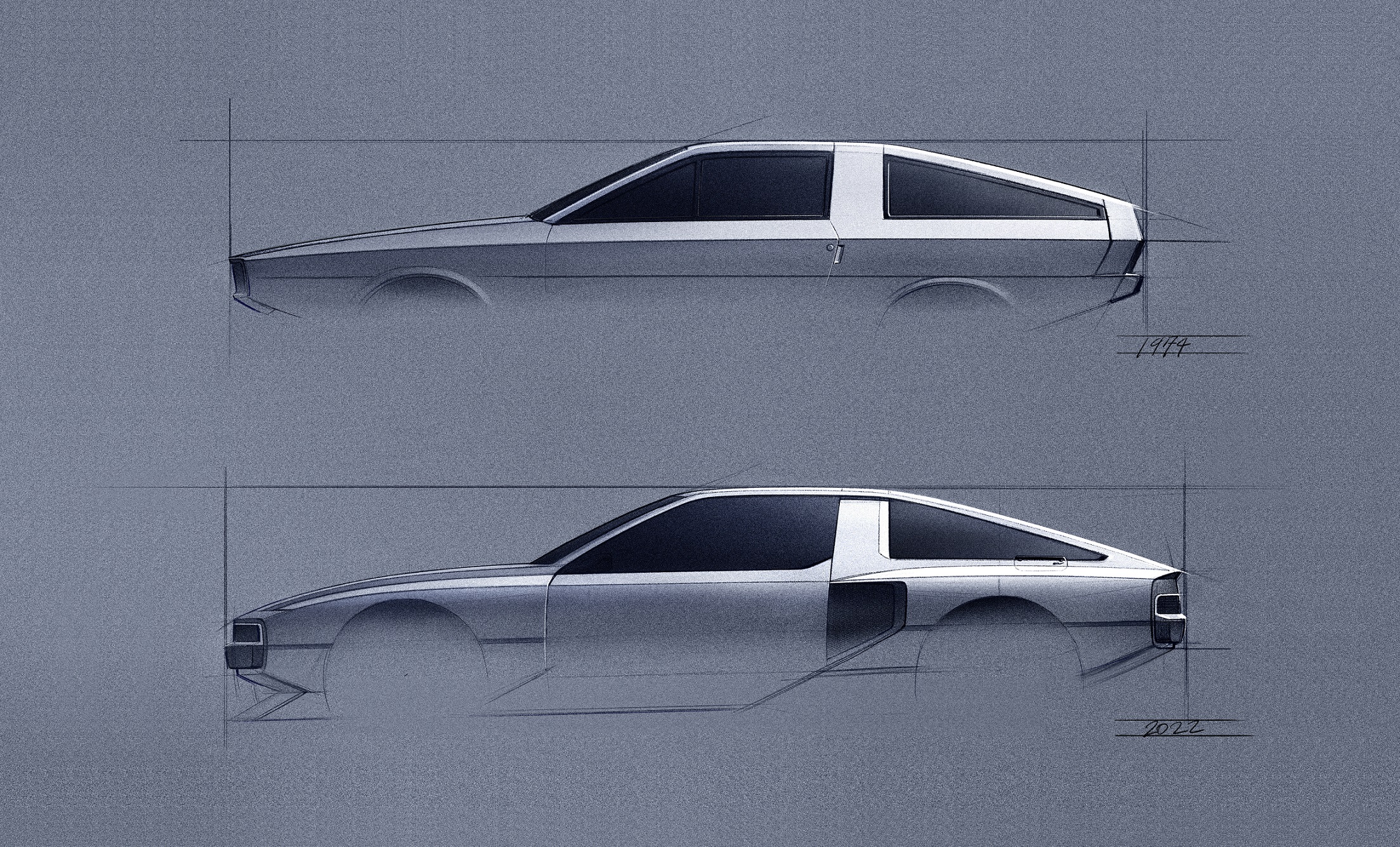 Hyundai pony coupe concept 1974 (2023)