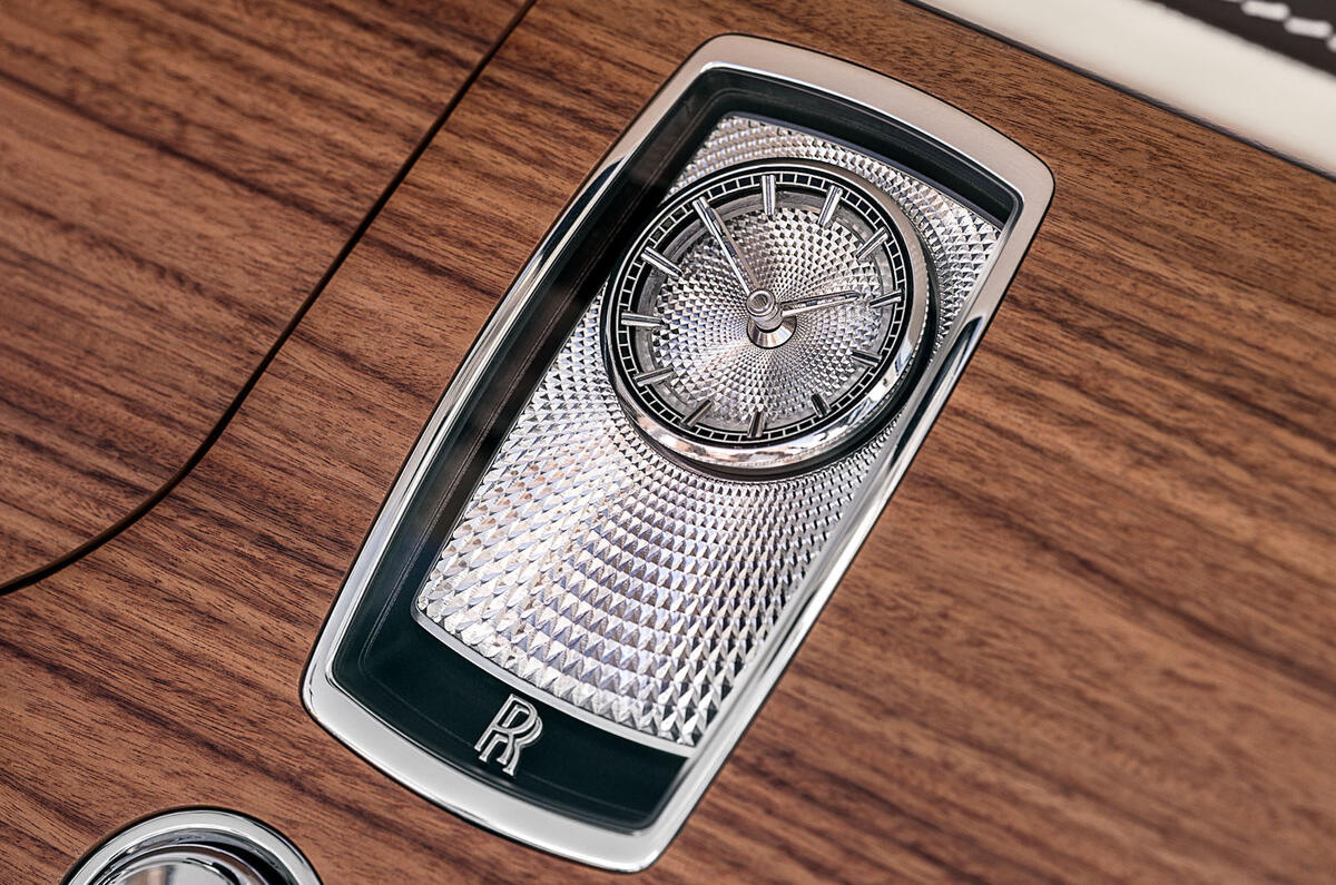 Rolls royce droptail arcadia clock