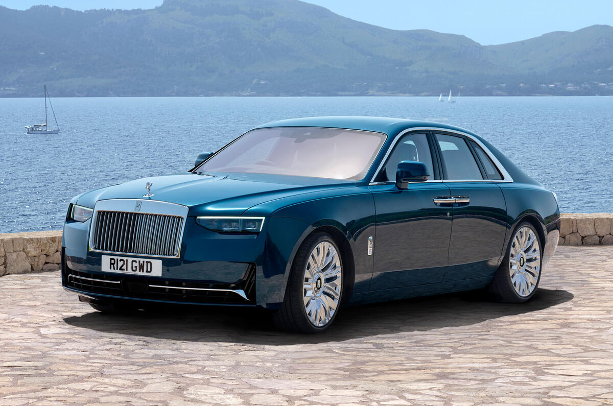 Rolls royce ghost series ii front quarter