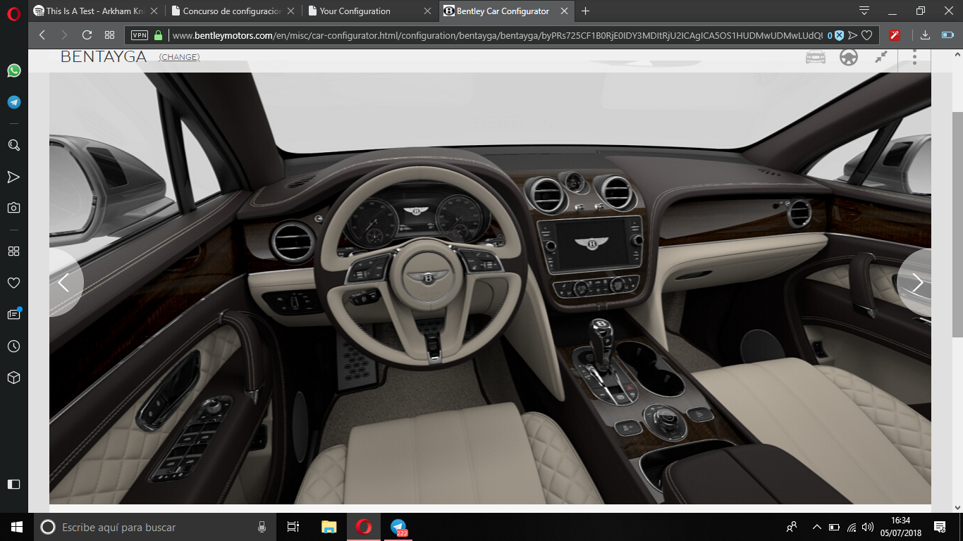 Concurso de configuraciones temporada 1