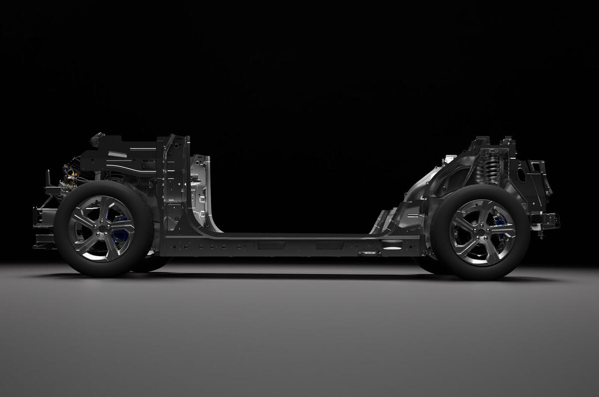 Geely sea m platform side