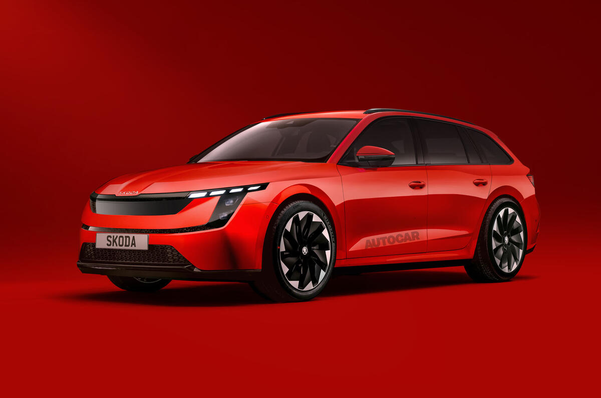 Presentación del skoda octavia estate 2025, actualización 1