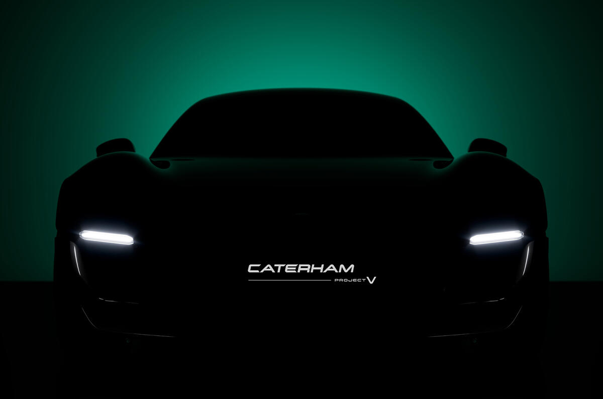 Avance del proyecto v de caterham