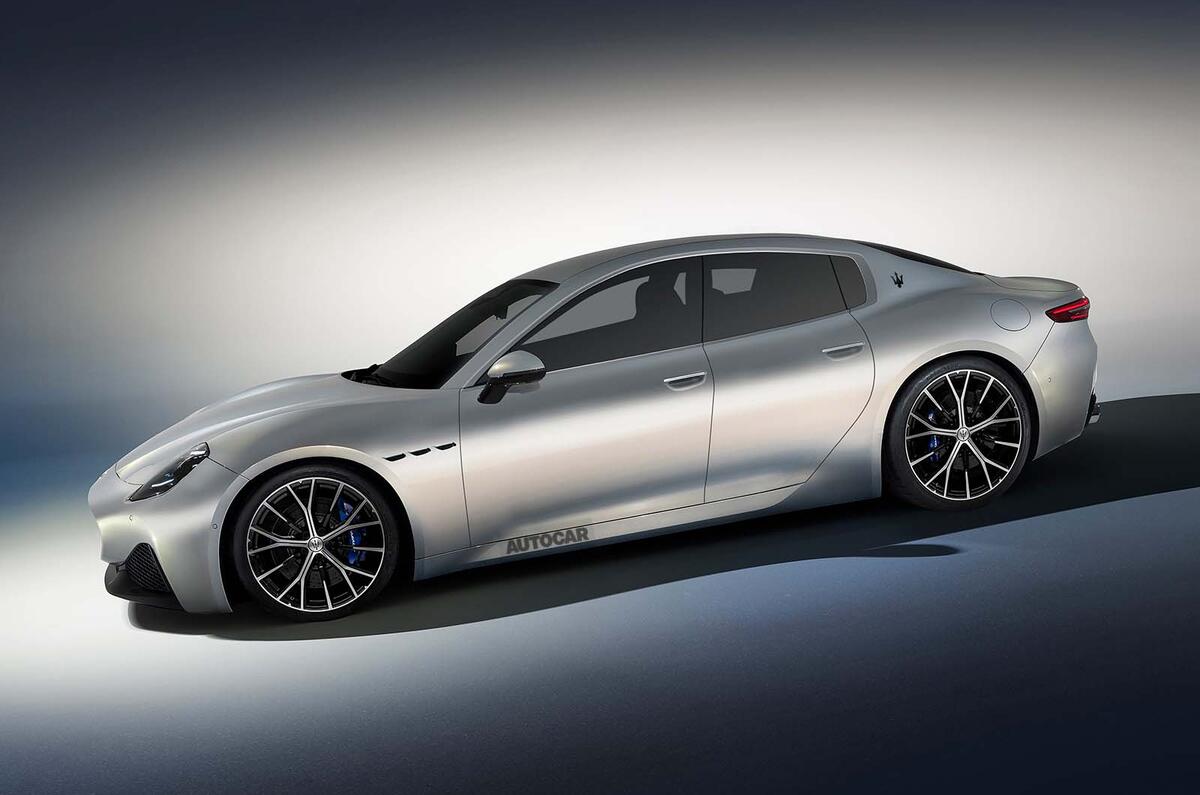 Maserati quattroporte render 2022. Pg