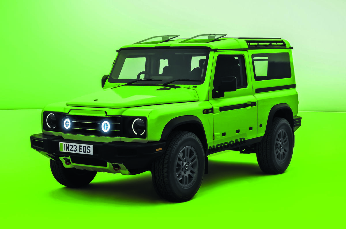 Ineos grenadier swb ev render