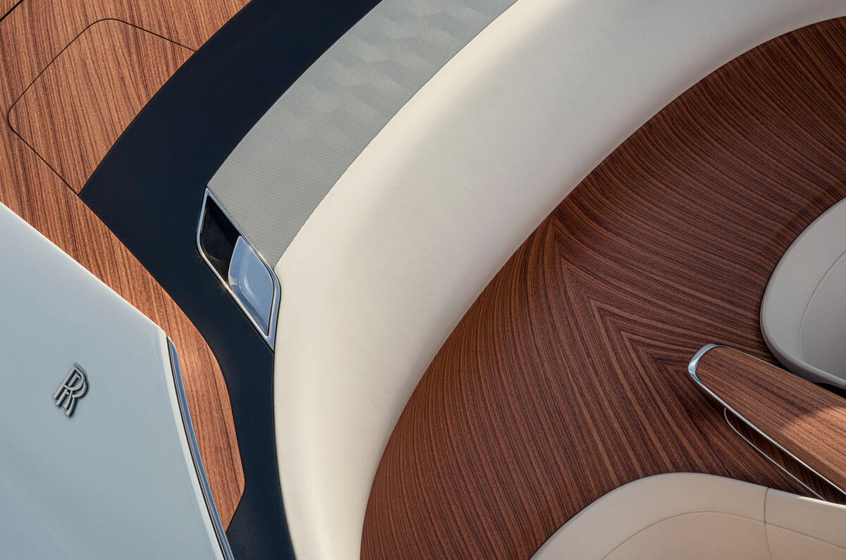Rolls royce droptail arcadia wood
