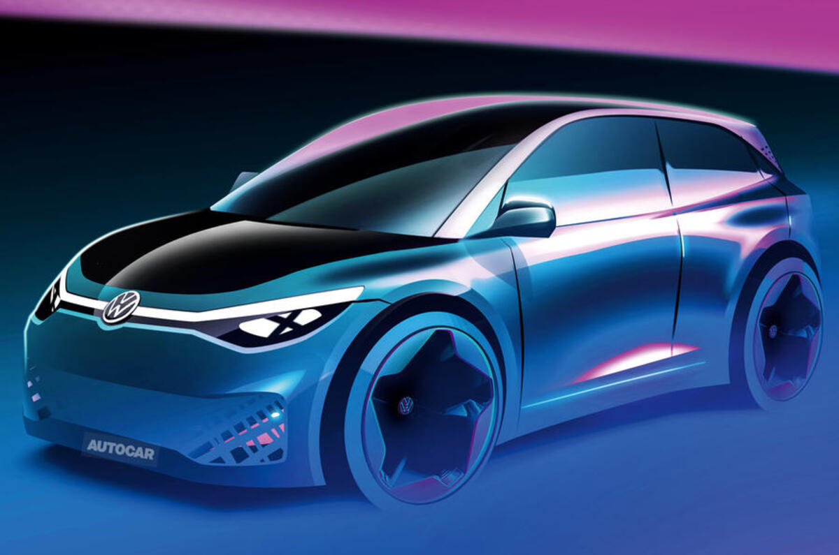 Representación de volkswagen id1