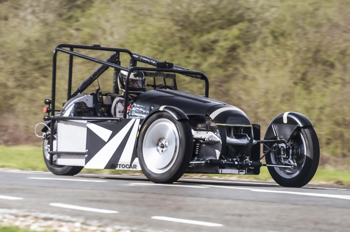 2022 prototipo de morgan 3 wheeler
