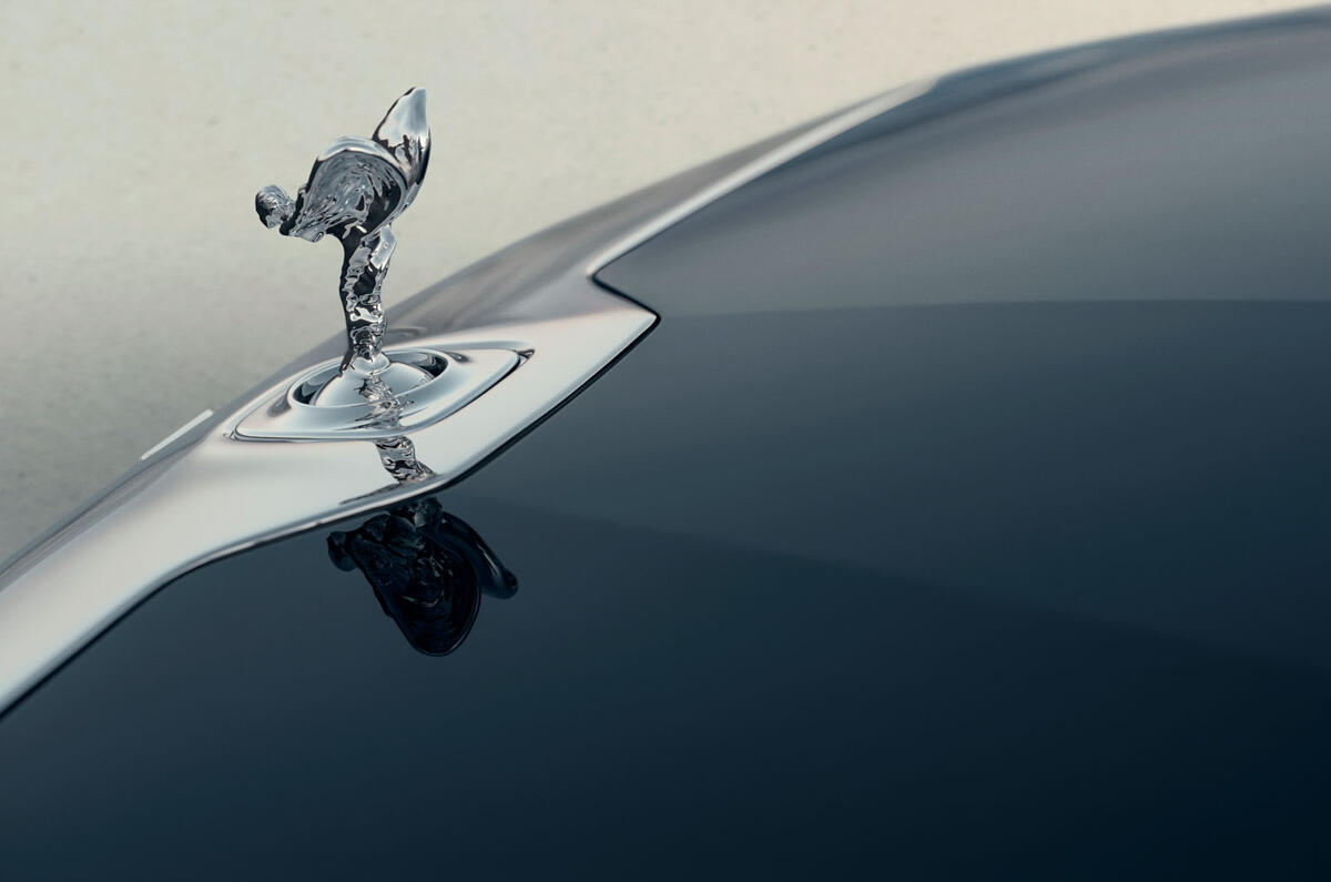 Rolls royce droptail arcadia spirit of ecstasy