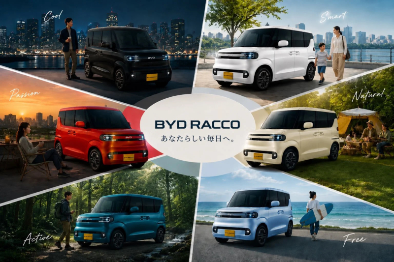 Japan’s first 320 km electric k-car isn’t japanese: byd racco launches from 13,100 usd