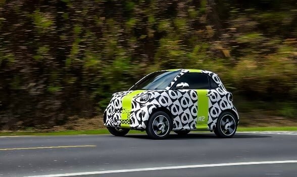 Smart #2 ev enters global testing ahead of paris motor show debut