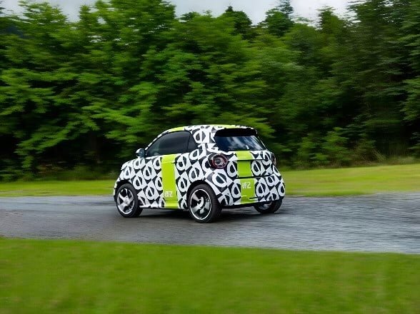 Smart #2 ev enters global testing ahead of paris motor show debut