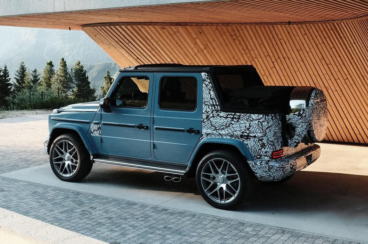 Mercedes g-class cabriolet returns after nearly a decade off sale