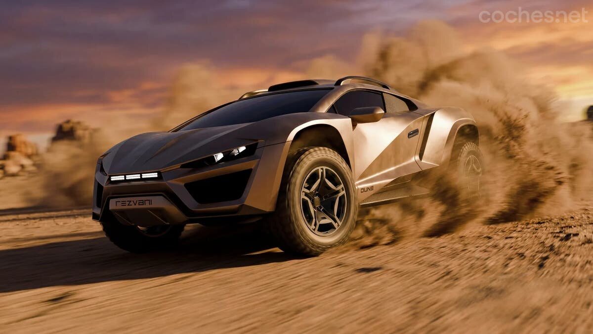 Rezvani dune: el rival americano del porsche 911 dakar