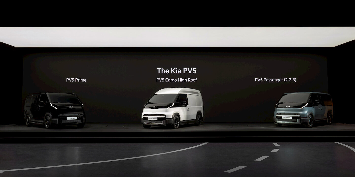 Kia pv5 high roof spotted in public for the first time [video]