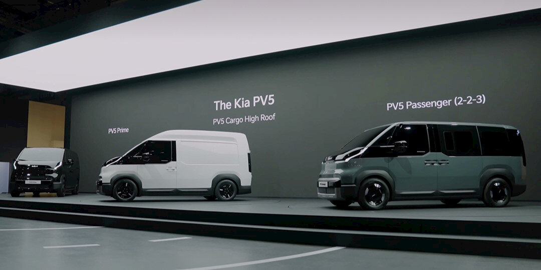 Kia pv5 high roof spotted in public for the first time [video]