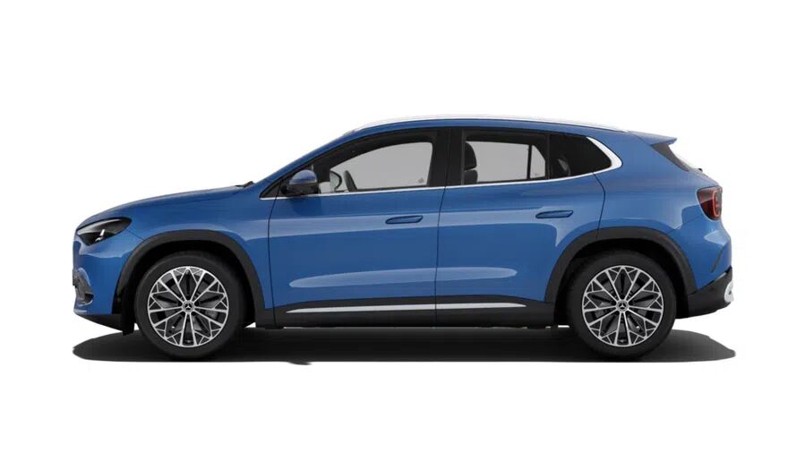 De mercedes gla staat nu al in de nederlandse configurator