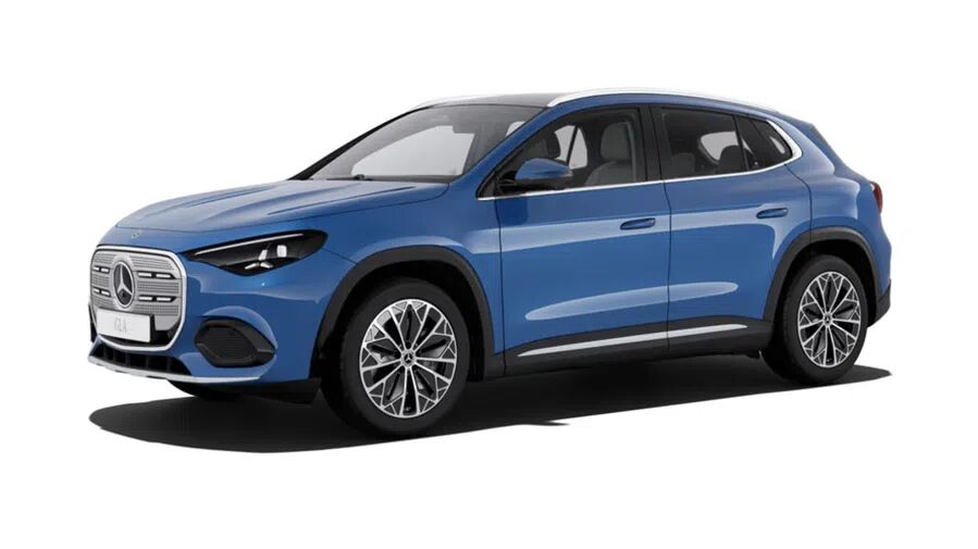 De mercedes gla staat nu al in de nederlandse configurator