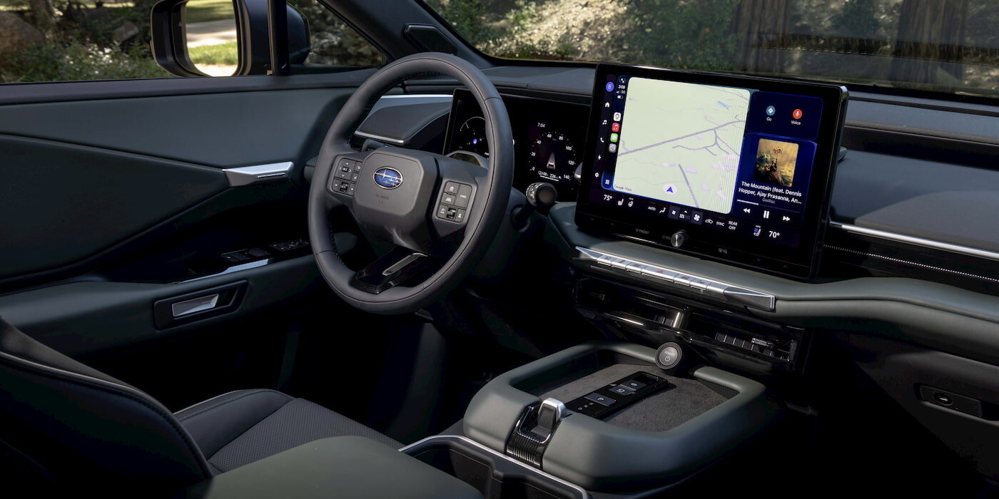 Subaru is delaying the 3-row getaway ev, following toyota