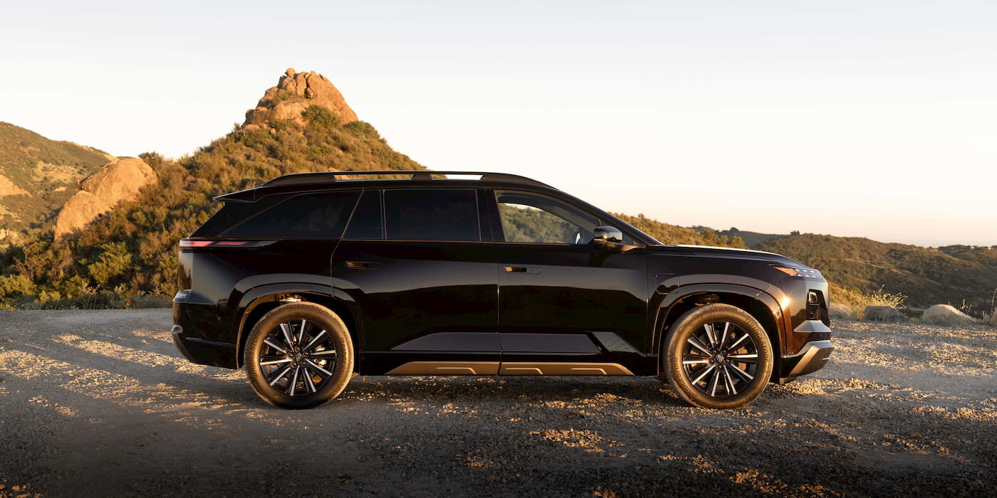 Subaru is delaying the 3-row getaway ev, following toyota