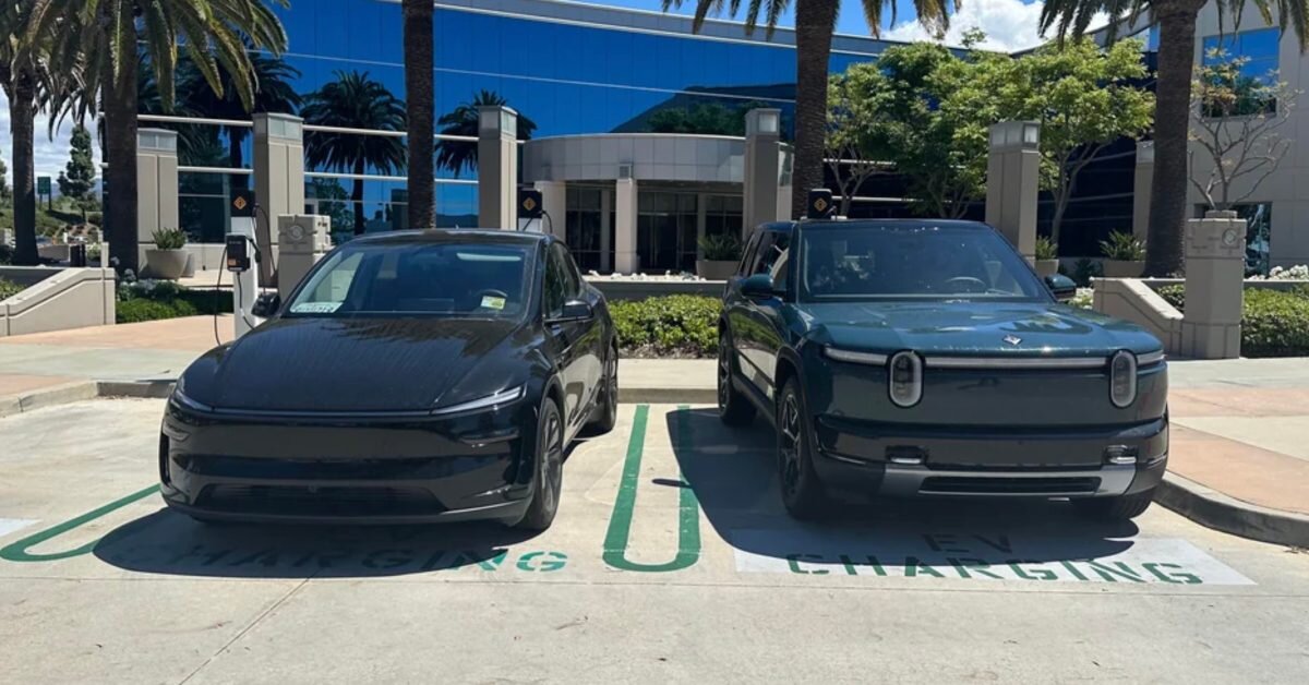 Rivian r2 uses up to 26% more energy than model y in real-world test