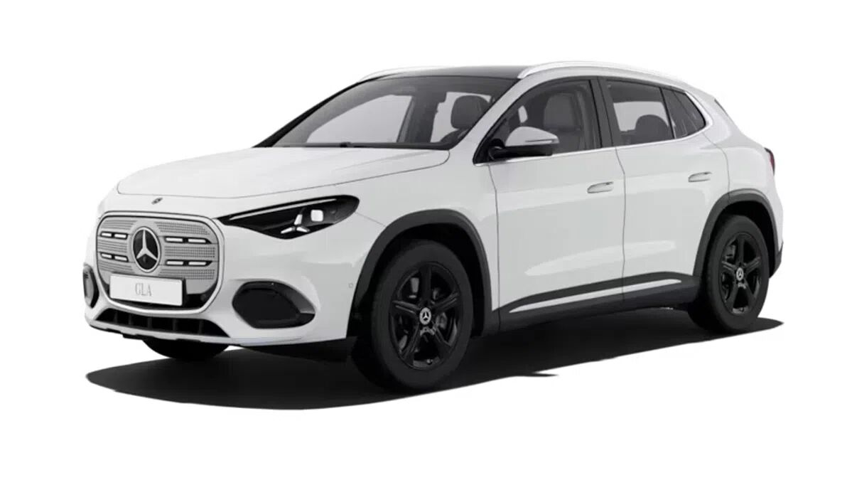 De mercedes gla staat nu al in de nederlandse configurator