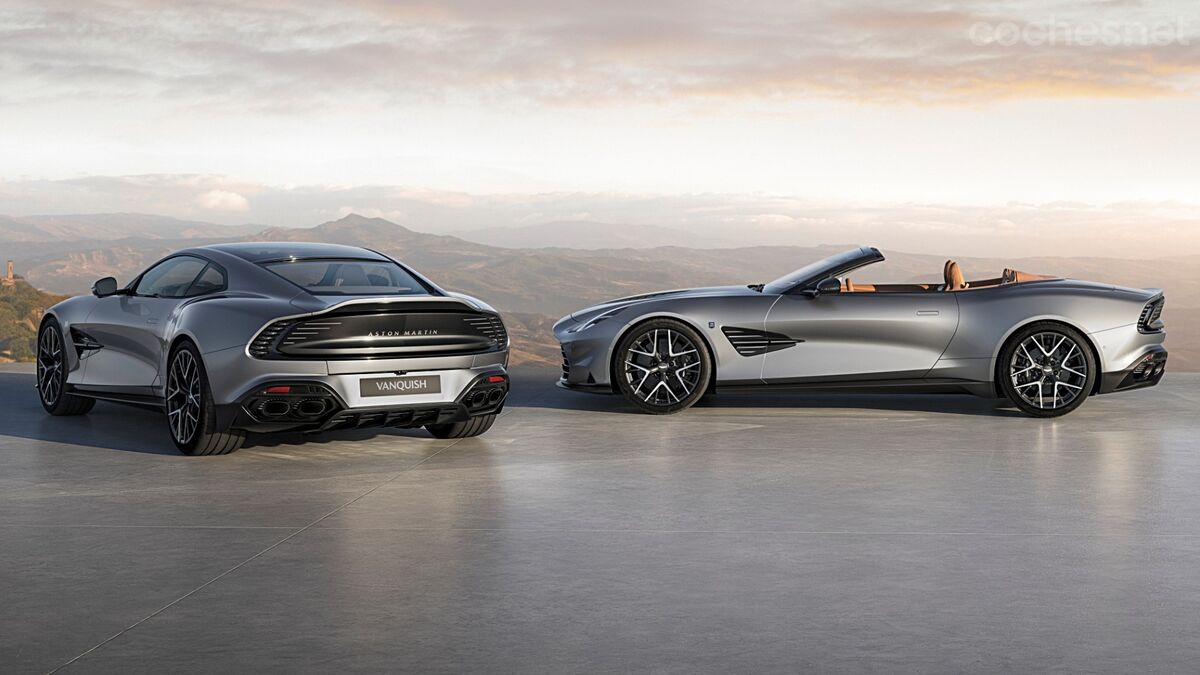 Aston martin vanquish 25: edición limitada para celebrar los 25 años del v12
