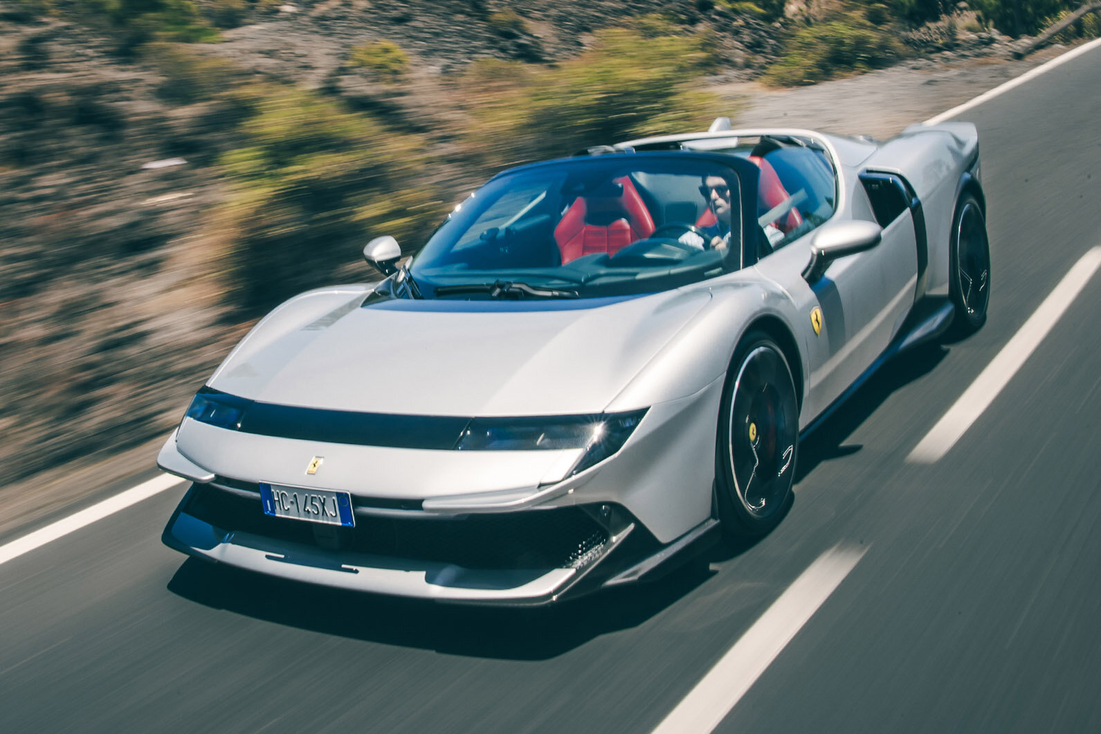Ferrari 849 testarossa spider driven: a 1036bhp, top-down triumph