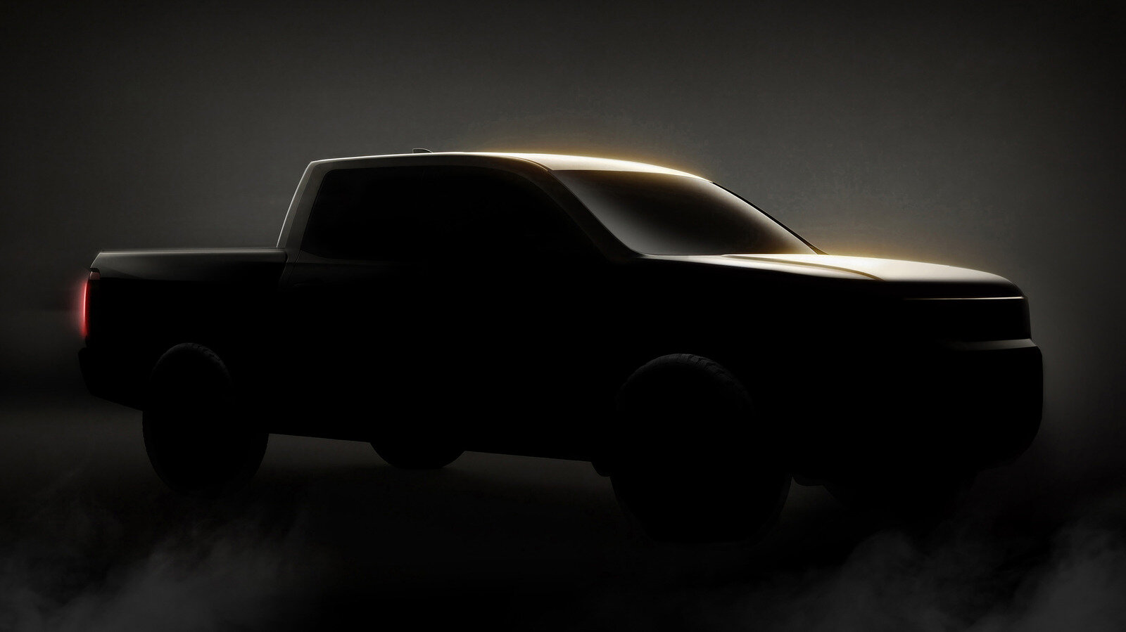 Next honda ridgeline teased with boxier ridgeoutline that'll hit the market by 2028