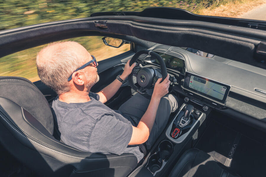 Driven: lotus emira 420 sport is lighter, faster, £105k track weapon