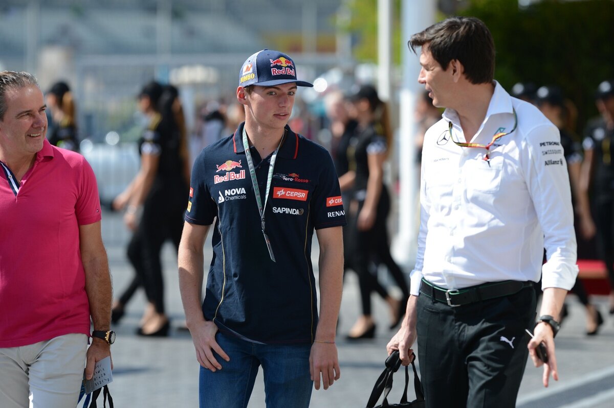 Max verstappen and toto wolff holiday photos fuel fresh mercedes speculation