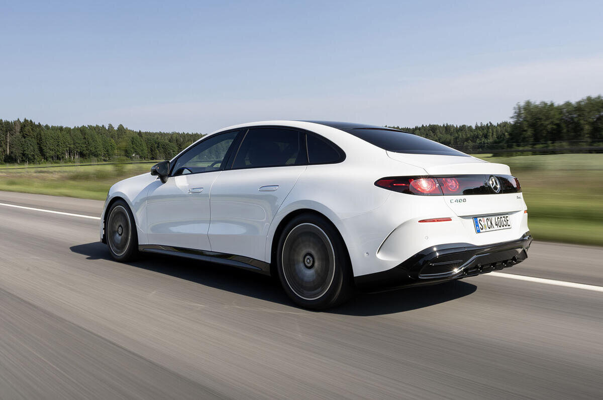 Mercedes c-class electric driven: new tech, still a proper merc