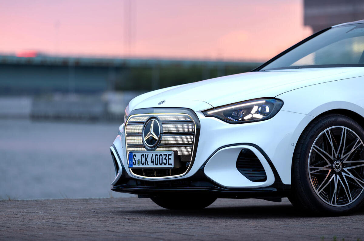 Mercedes c-class electric driven: new tech, still a proper merc