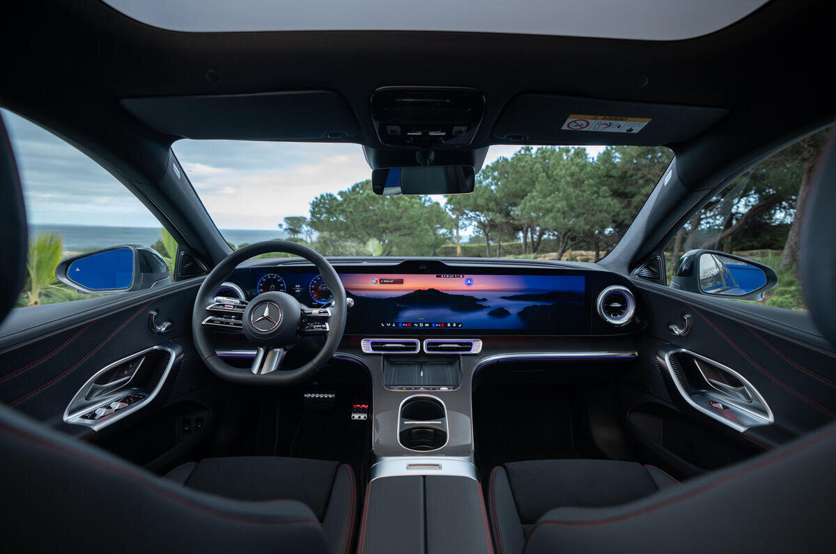 Mercedes c-class electric driven: new tech, still a proper merc