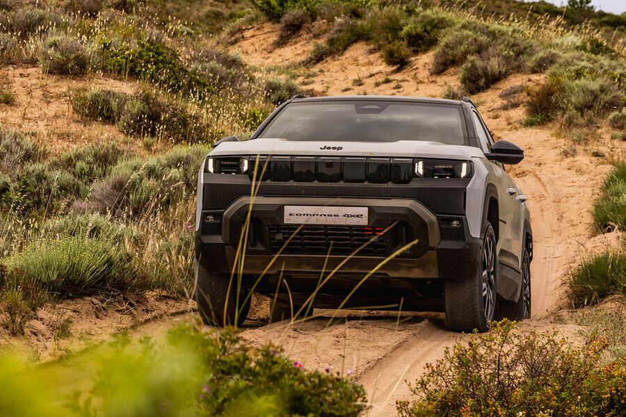 Jeep compass 4xe: electric off-roader isn't just a peugeot in cowboy boots
