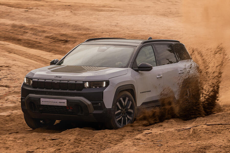 Jeep compass 4xe: electric off-roader isn't just a peugeot in cowboy boots