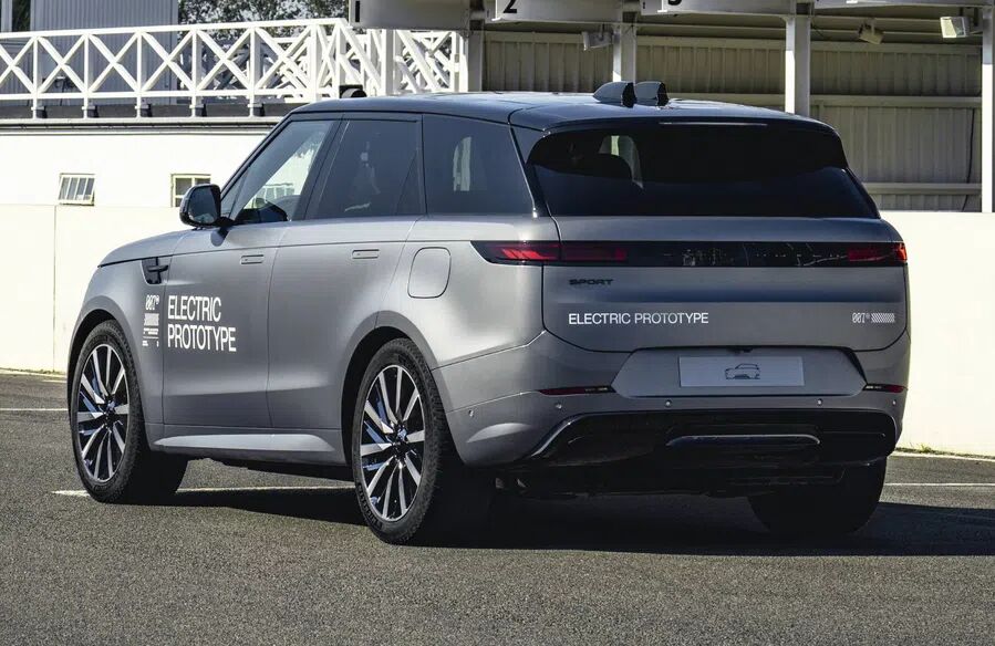 Elektrische range rover sport oogt goed, maar heeft één probleem
