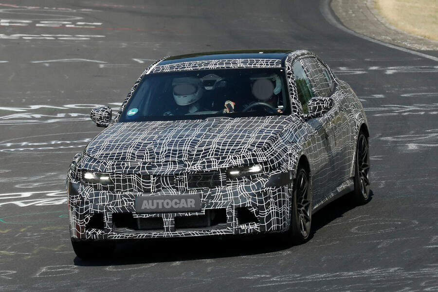 Next petrol bmw m3 breaks cover – and it could offer a manual 'box