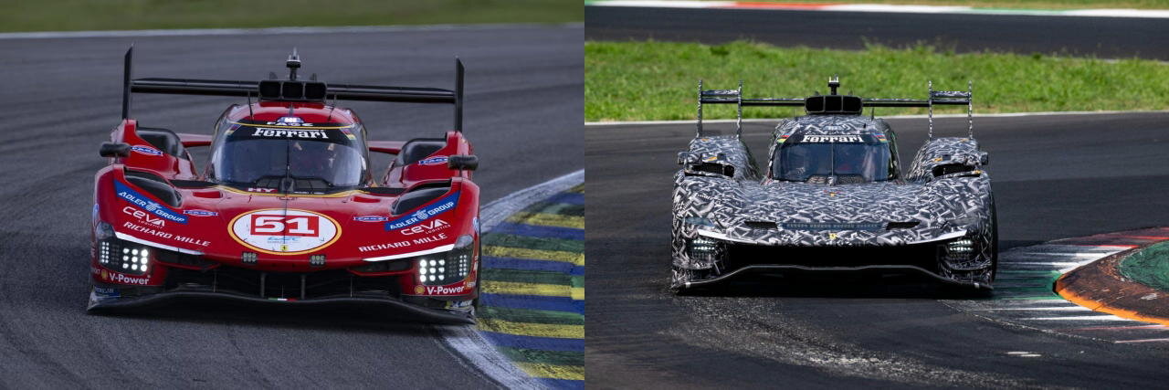 Ferrari muestra por primera vez la evolución del 499p lmh para volver a pelear por le mans en 2027
